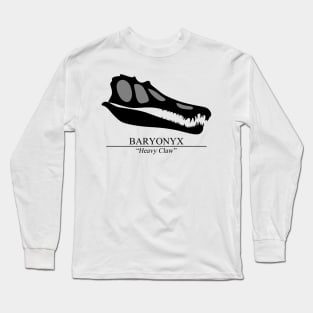 Baryonyx Skull Long Sleeve T-Shirt